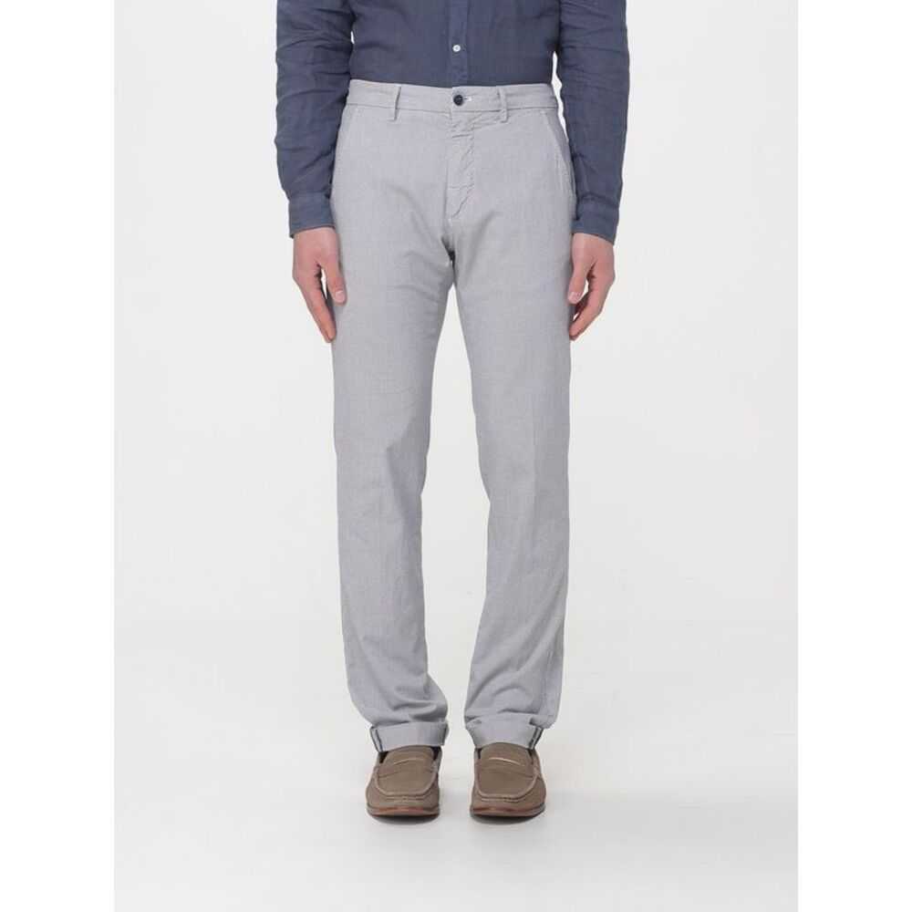 Mason's Men Cotton And Wool Blend Chino Trousers Mason's